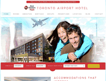 Tablet Screenshot of bestwesterntorontoairportwest.com